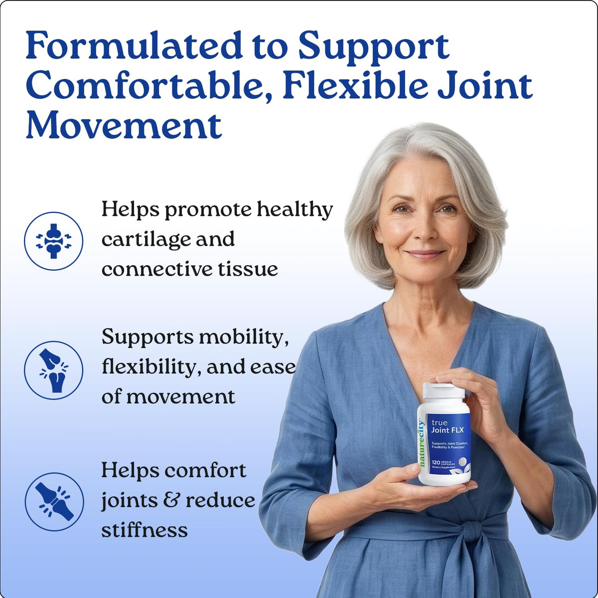 NatureCity True-Joint FLX Joint Supplement - 120 Capsules - image 7