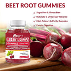 WEEVIT Beet Root Gummies Nitric Oxide Supplement - 120 Count - image 4