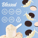 BLESSED Vegan Protein Powder Plant Based Pea Protein - 30 Servings - image 3