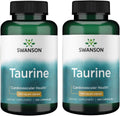 Swanson Taurine Amino Acid Energy & Electrolyte 500 mg - 200 Capsules