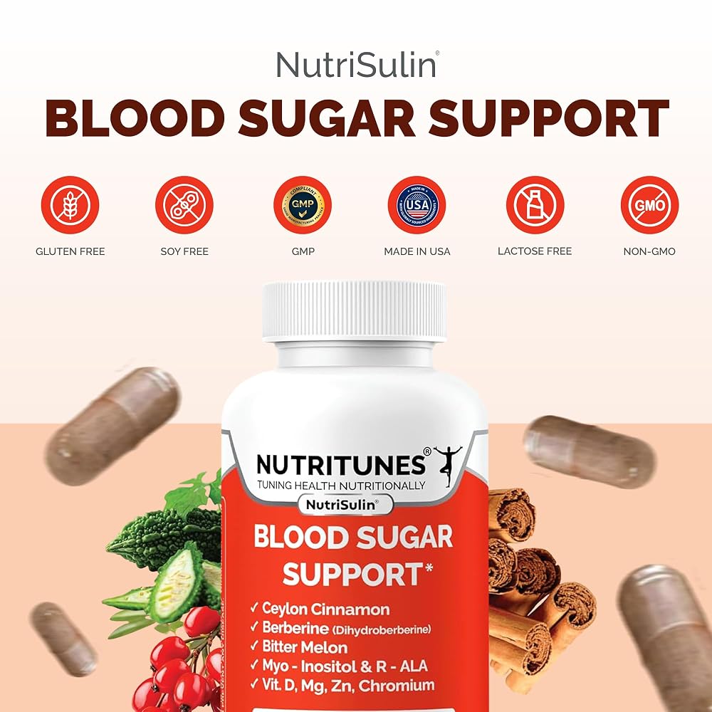 Nutritunes - NutriSulin Blood Sugar Support - 90 Capsules - image 4