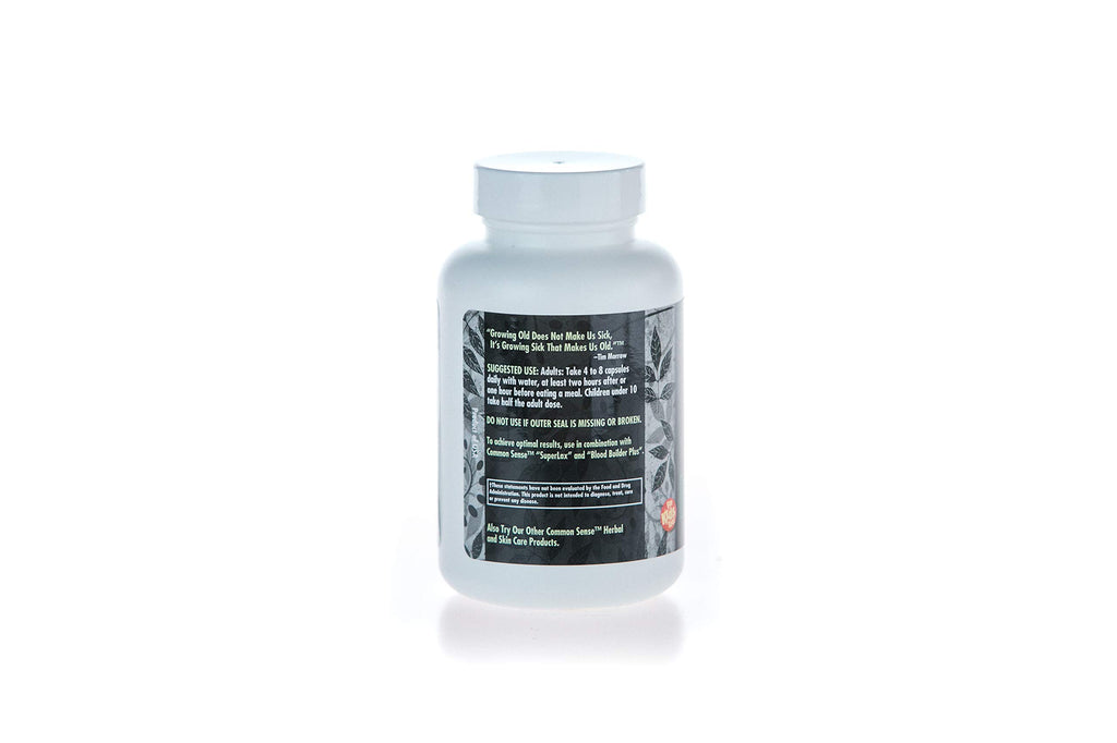 Common Sense Herbal Products Activated Charcoal Digestive Support - 100 Capsules - image 3