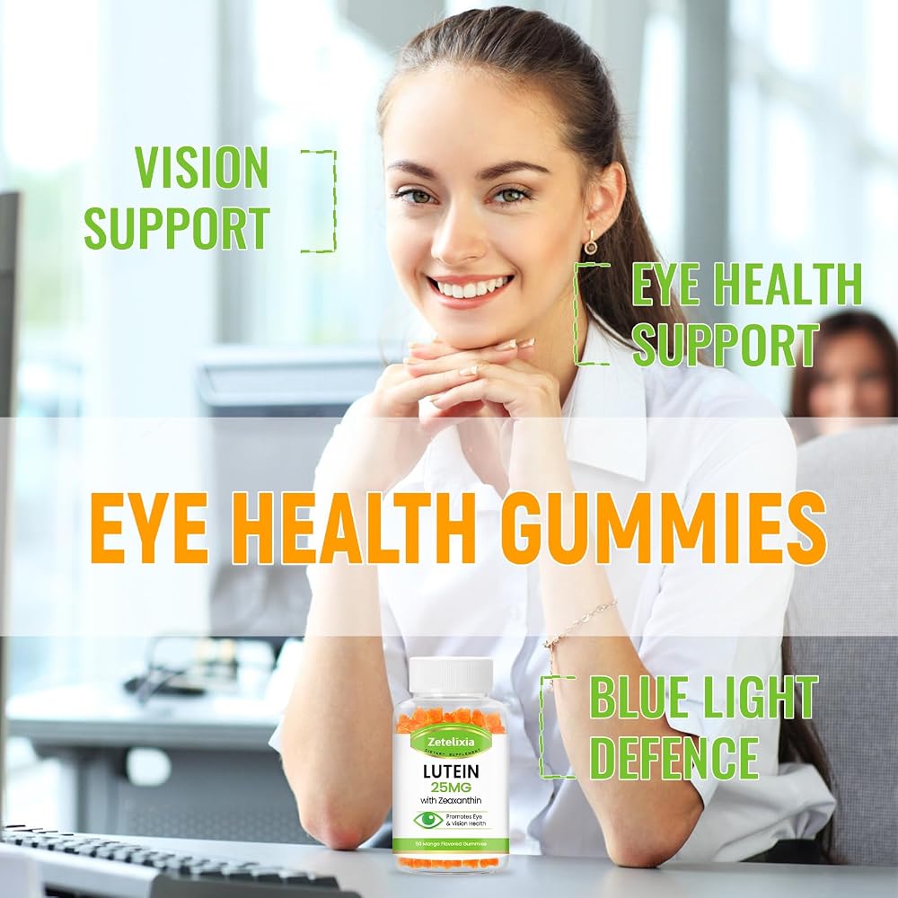 Zetelixia Sugar Free Lutein and Zeaxanthin Gummies