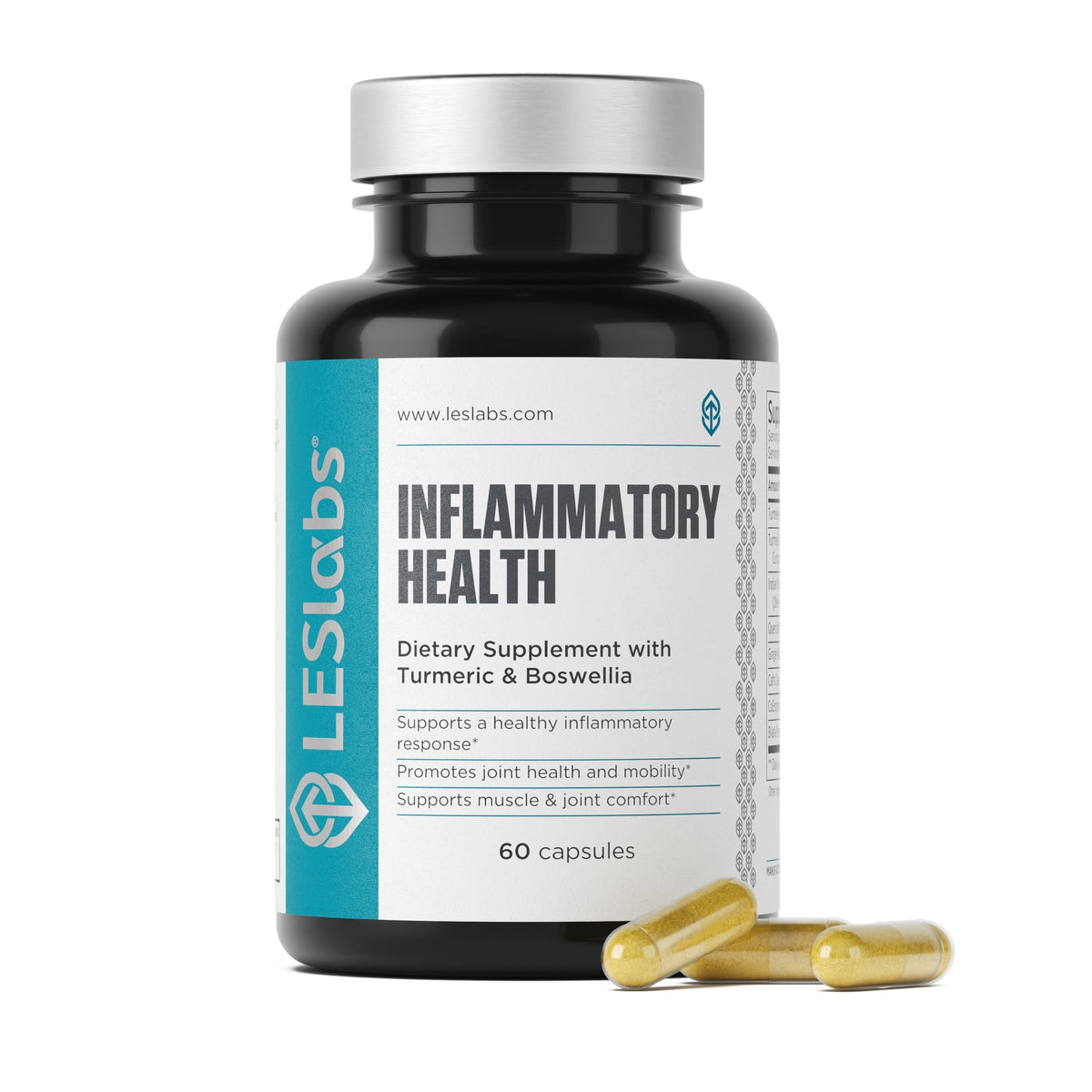 LES Labs Inflammatory Health Joint Support Supplement - 60 Capsules