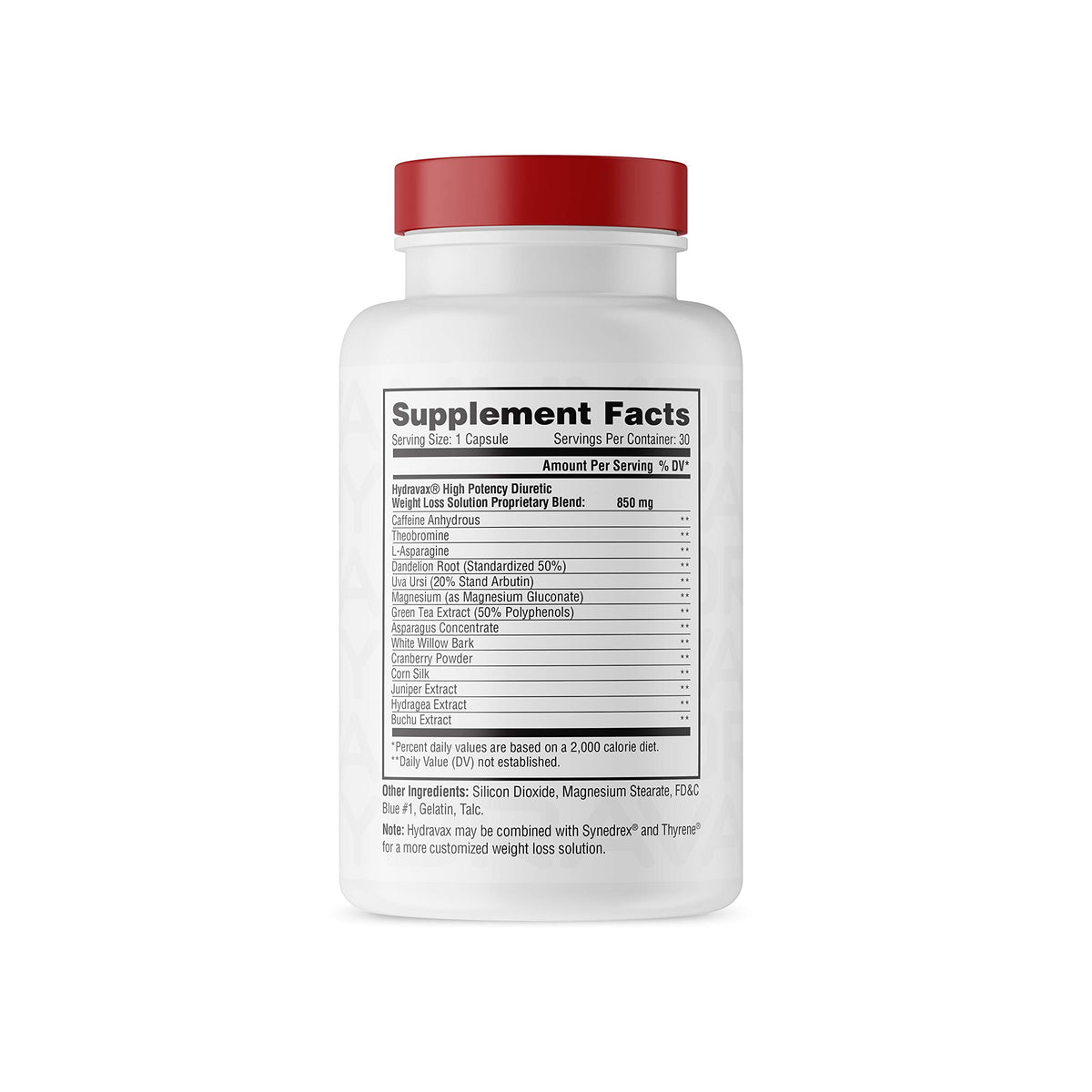 Metabolic Nutrition Hydravax Natural Diuretic - 30 Capsules - image 3