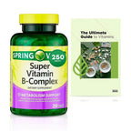 Generic Sprin Val-Ley Super Vitamin B-Complex Tablets - 250 Count