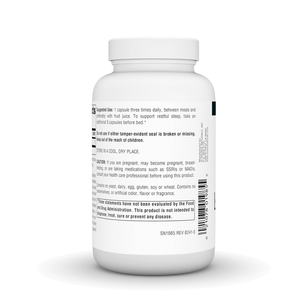 Source Naturals L-Tryptophan 500mg