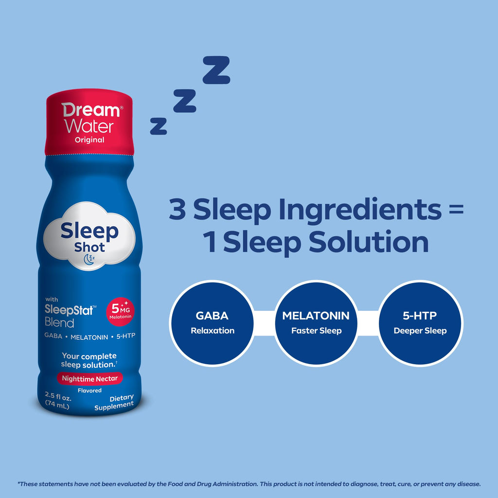 Dream Water Sleep Aid Supplement Drink