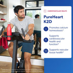 Pure Encapsulations PureHeart K2D Vitamin D3 & K2 - 60 Capsules - image 3