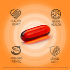 NANOWELL Omega-3 Fish Oil 1714mg, Astaxanthin & Vitamin E, 60ct
