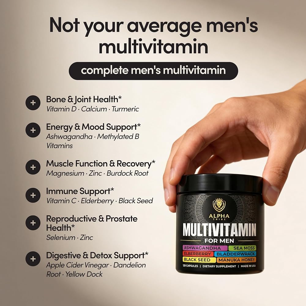 Alpha Tribe Multivitamin for Men