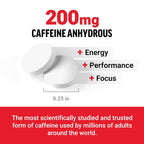 Force Factor Caffeine Pills 200mg
