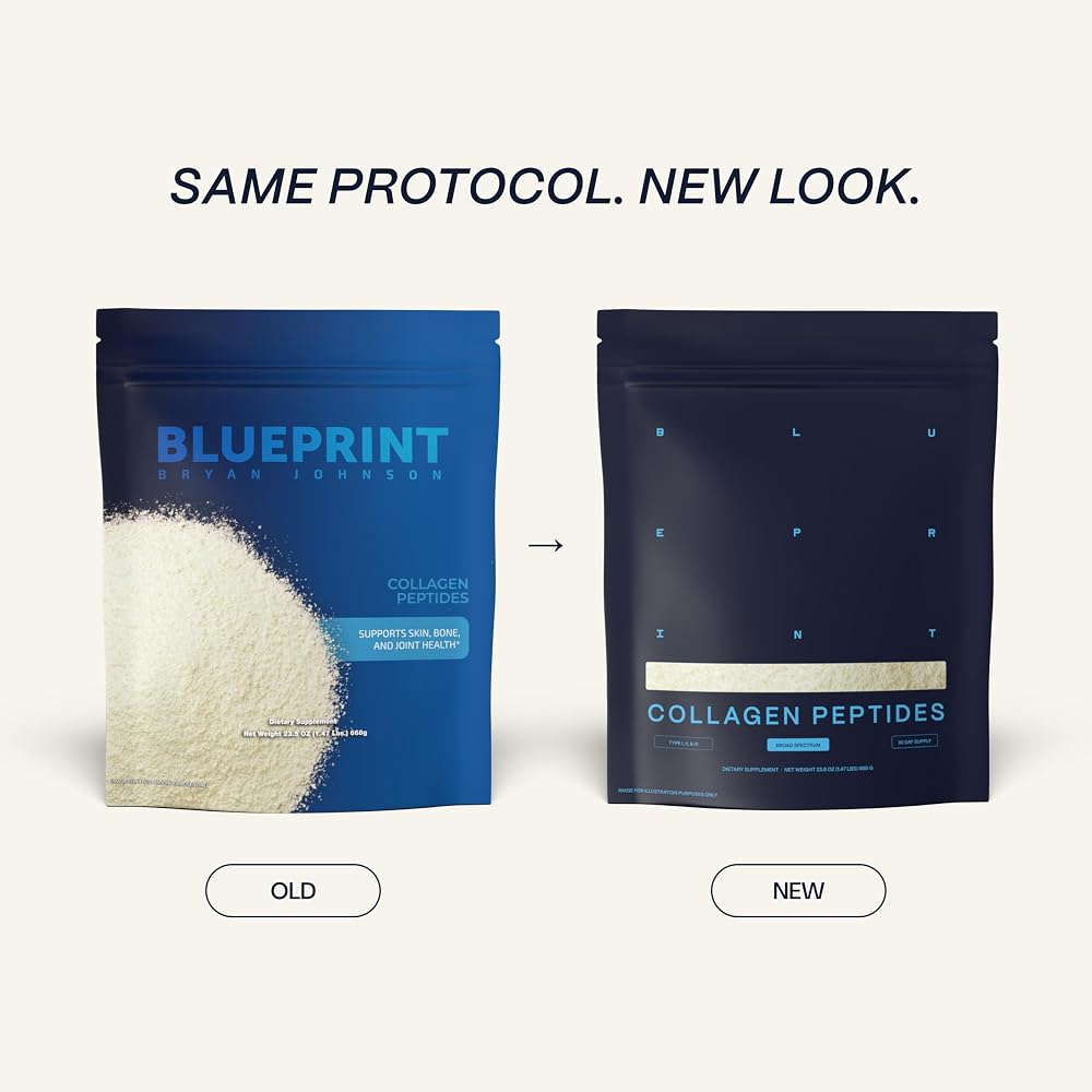 Blueprint Bryan Johnson Hydrolyzed Collagen Peptides Powder - 30 Servings - image 2