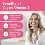 DR. MORITZ Vegan Omega-3 Softgels for Adults and Kids