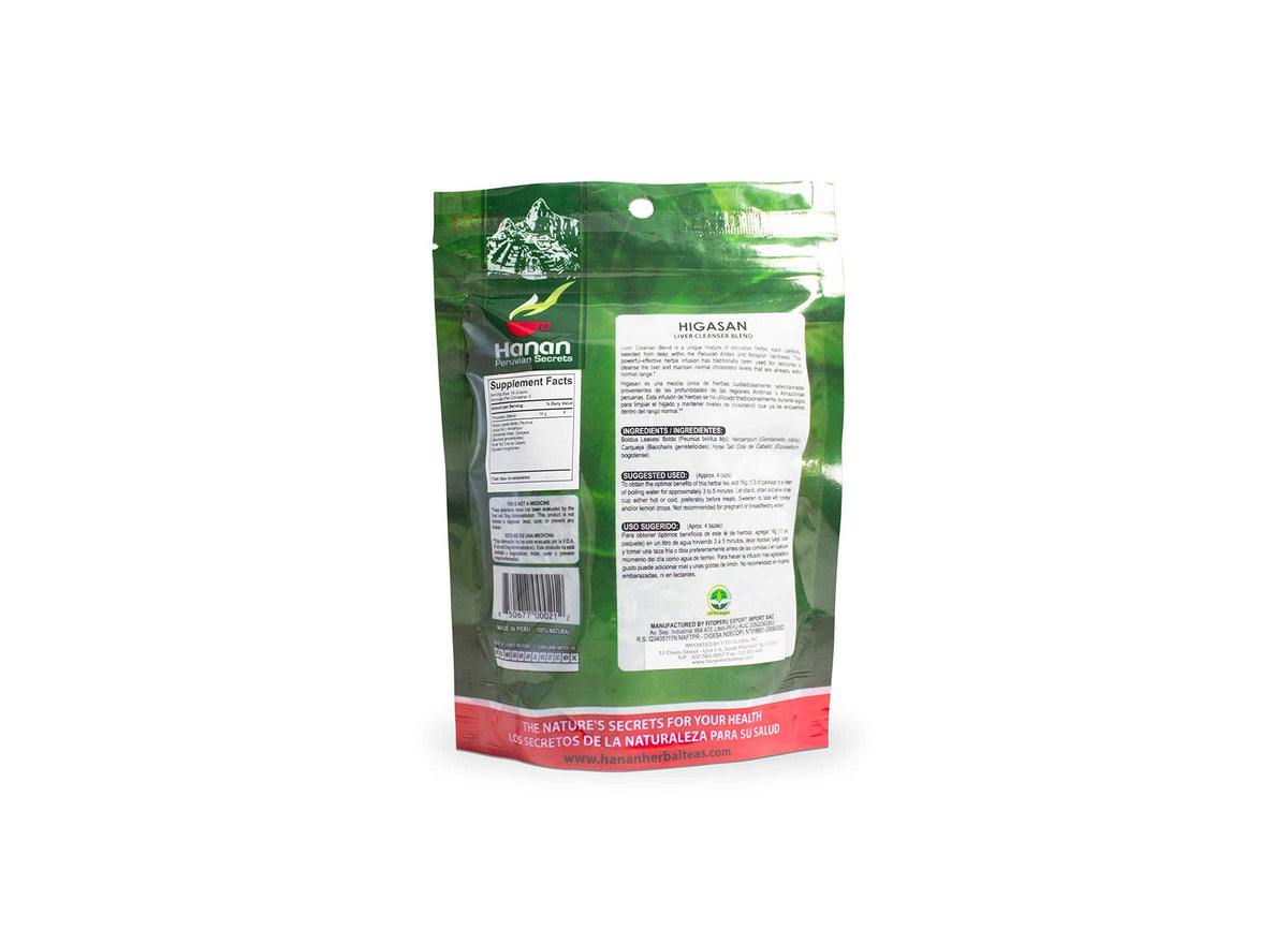 Hanan Peruvian Secrets Higasan Herbal Tea