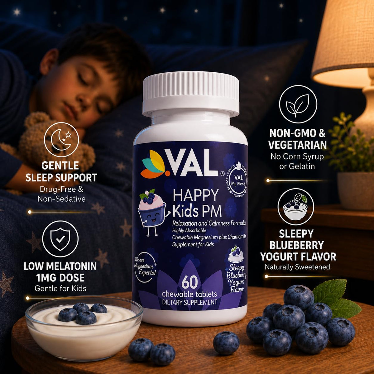 VAL Happy Kids Sleep Supplement