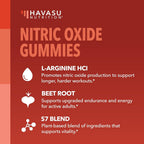 Havasu Nutrition Nitric Oxide Beet Root Gummies with L-Arginine - 90 Count - image 4