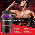 rize labs Size Revive Plus Gummies for Men - 120 Gummies - image 5