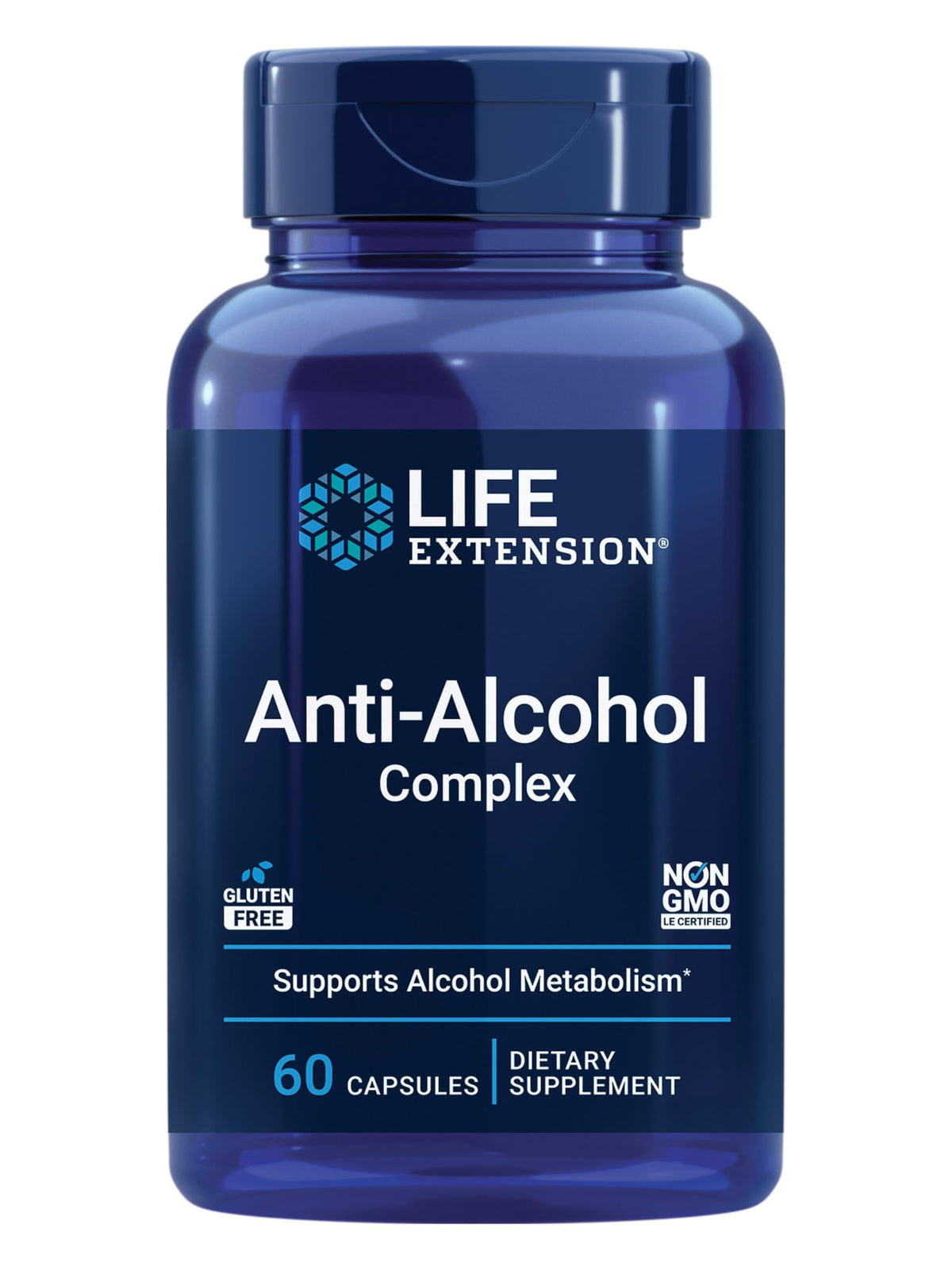 Life Extension Anti-Alcohol Complex - 60 Capsules