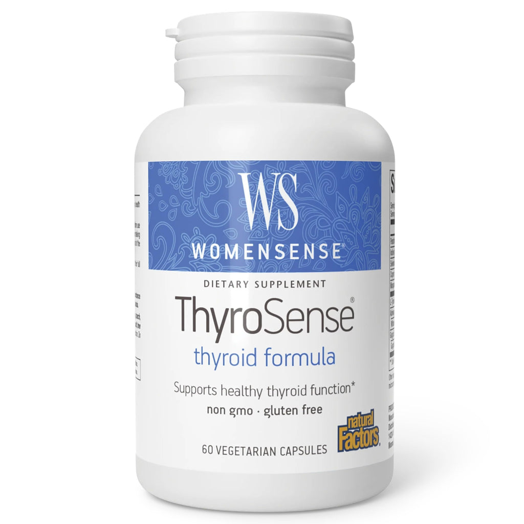 Natural Factors WomenSense ThyroSense Thyroid Support - 60 Vegetarian Capsules