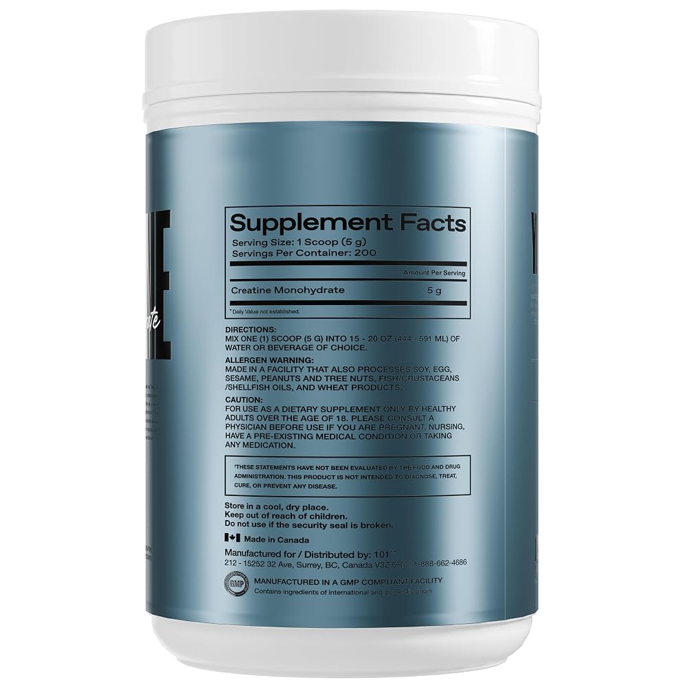 ONE OF ONE Creatine Monohydrate Powder