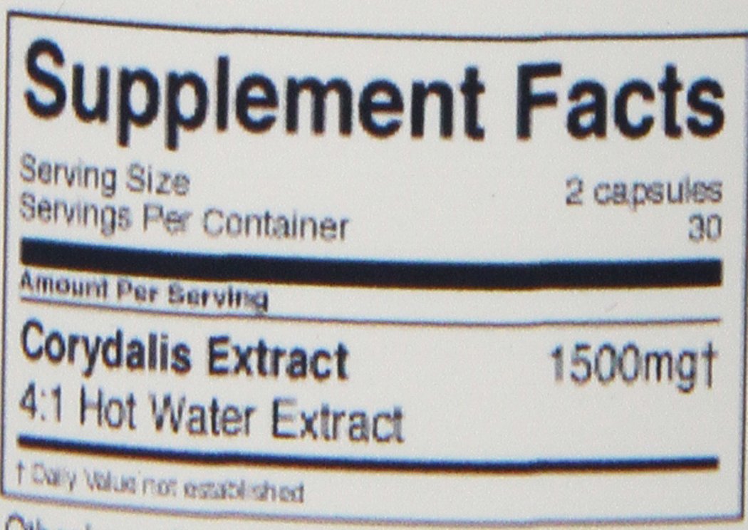 Balanceuticals Super Corydalis Extract Supplement - 60 Capsules - image 4