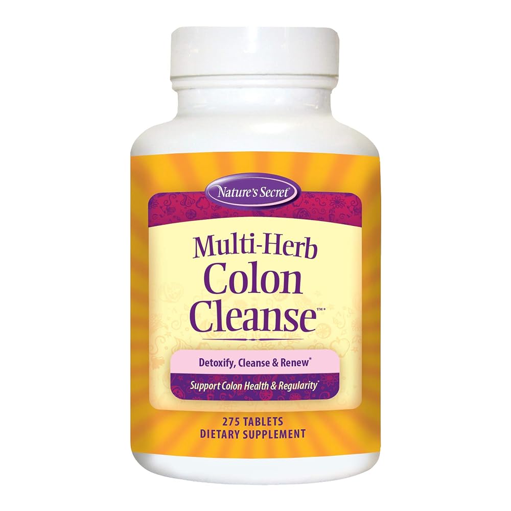 Nature's Secret Multi-Herb Colon Cleanse - 275 Tablets