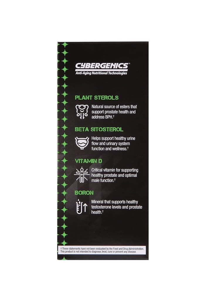Cybergenics Super Prostate Supplement for Men - 60 Capsules - image 3