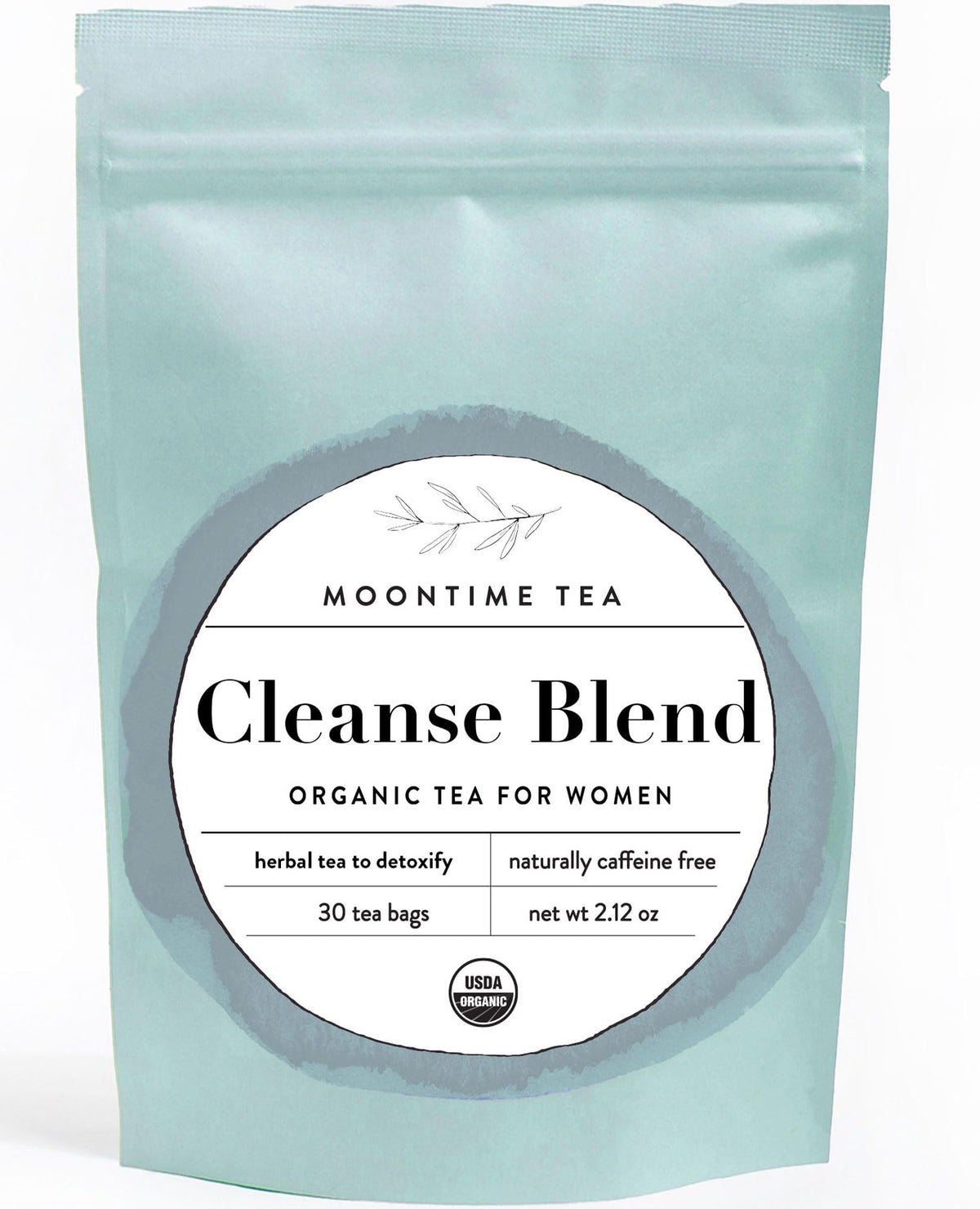Moontime Tea Organic Cleanse and Detox Tea for Women - 30 Teabags
