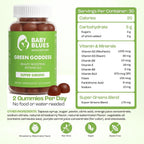 Baby Blues Green Goddess Greens Gummies for Moms - 60 Count - image 6