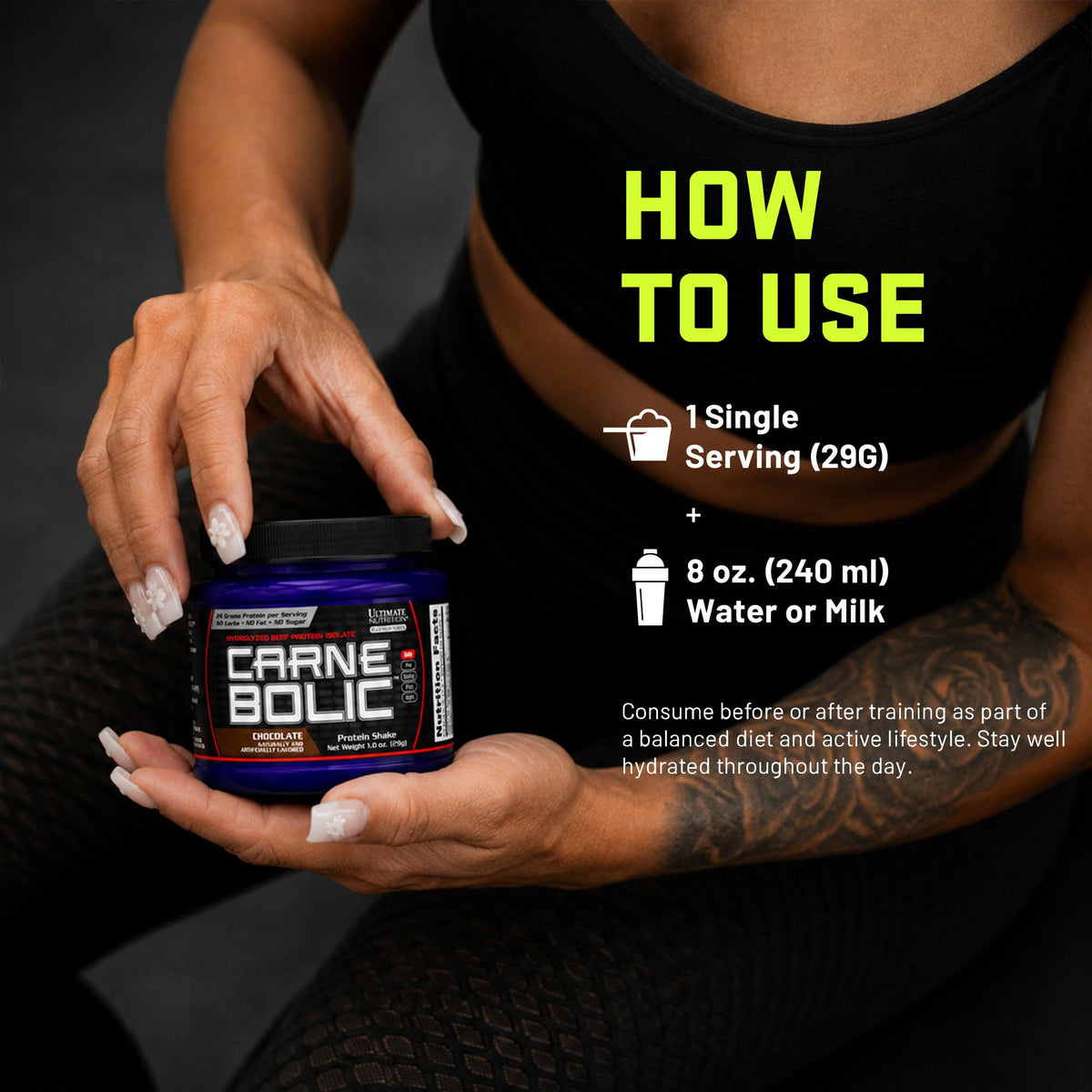Ultimate Nutrition CarneBOLIC Beef Protein Isolate, Sample Pack