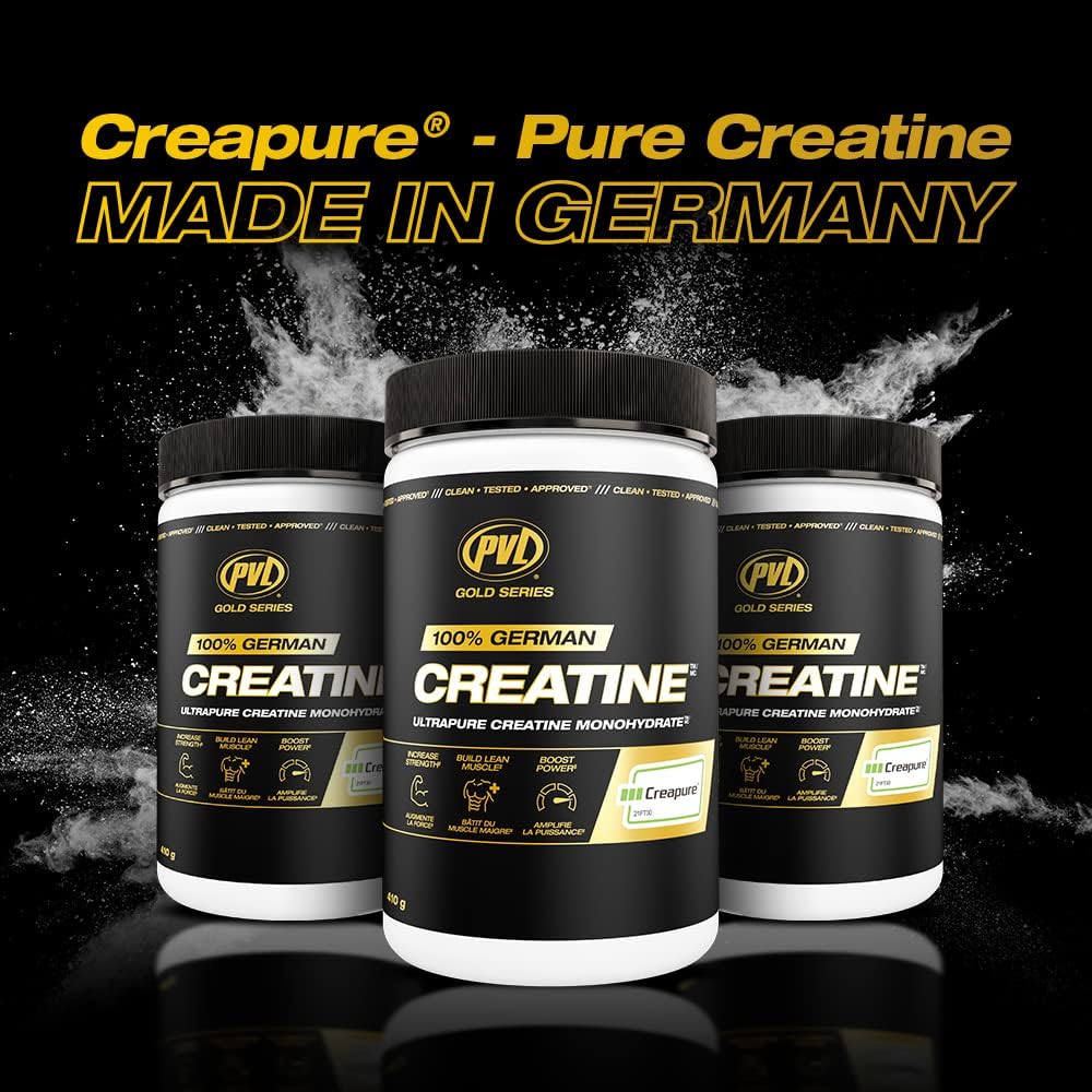 PVL Creapure Creatine Monohydrate 100% German - 410 g - image 2