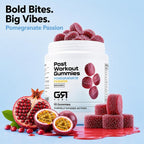 GR Fuel, Post Workout Gummies, Pomegranate Passion
