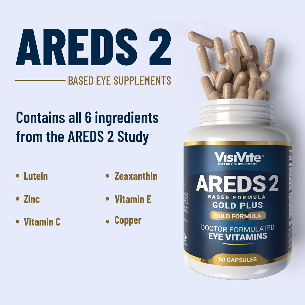 VisiVite Doctor Formulated AREDS 2 Plus Eye Vitamins - 180 Capsules - image 2