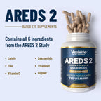 VisiVite Doctor Formulated AREDS 2 Plus Eye Vitamins - 180 Capsules - image 2