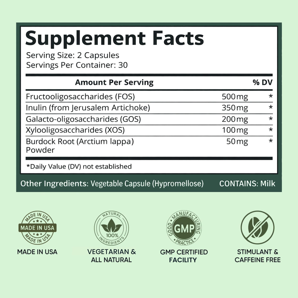 BB Company Previtalize Prebiotic Fiber for Women - 60 Capsules - image 4