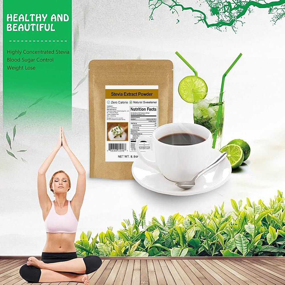 CCnature Stevia Extract Powder - Highly Concentrated