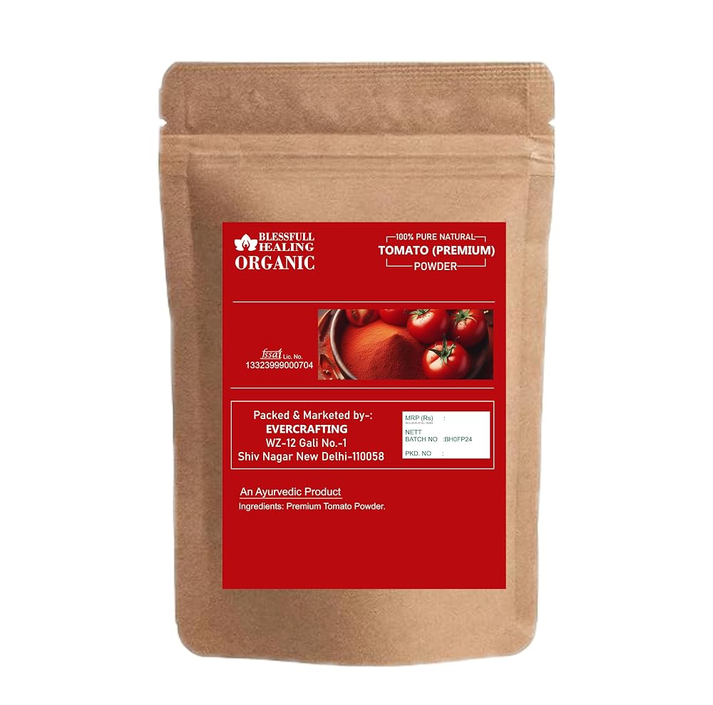 Blessfull Healing Organic Tomato (Premium) Powder 100% Pure Natural