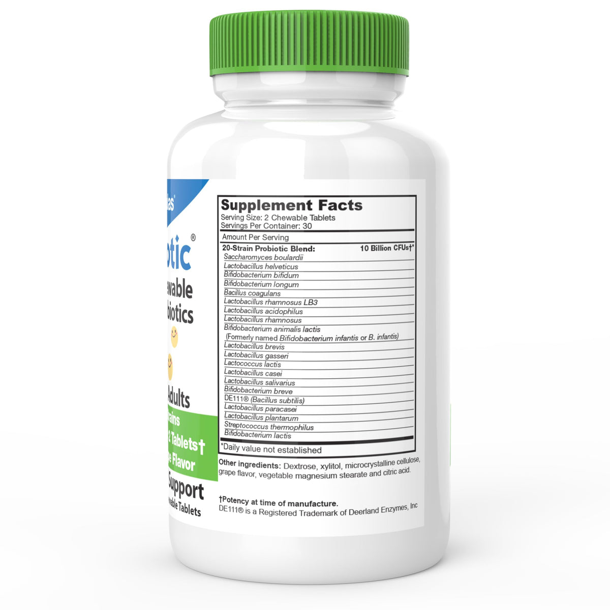 DrFormulas Chewable Probiotics 20 Strains Oral & Gut Health - 60 Chews - image 2