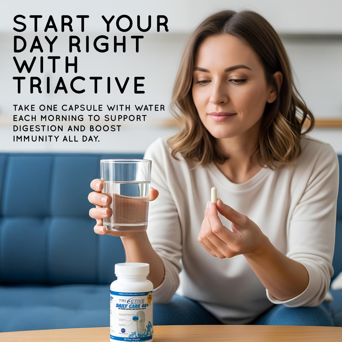 Essential Source TriActive Biotics Daily Digestive Gut Care - 90 Capsules - image 6