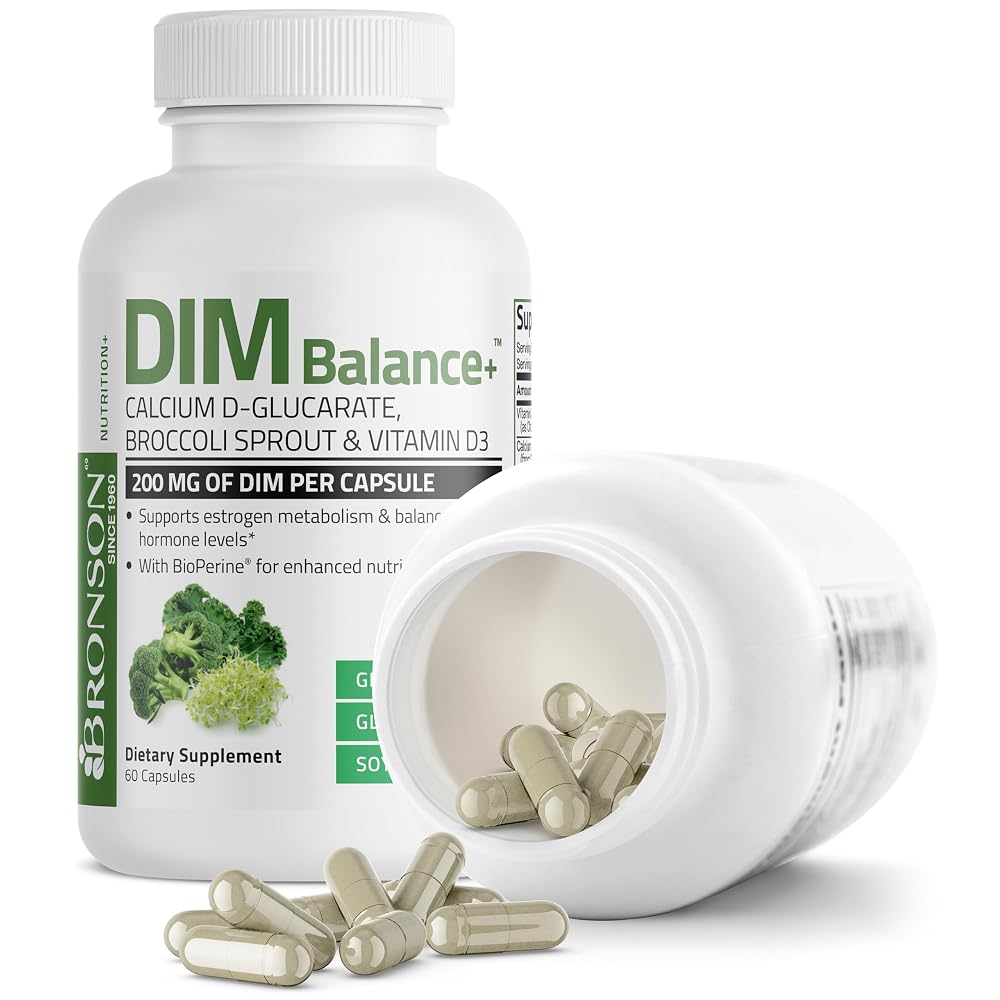 BRONSON Capsule Calcium D Glucarate 200mg Supports Estrogen