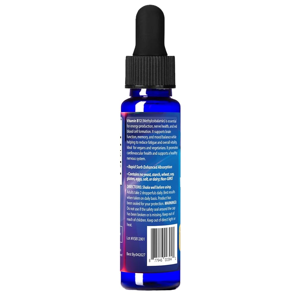 Dr's Advantage Liquid Vitamin B12 Dropper 3000 mcg - 2 Fl Oz - image 5