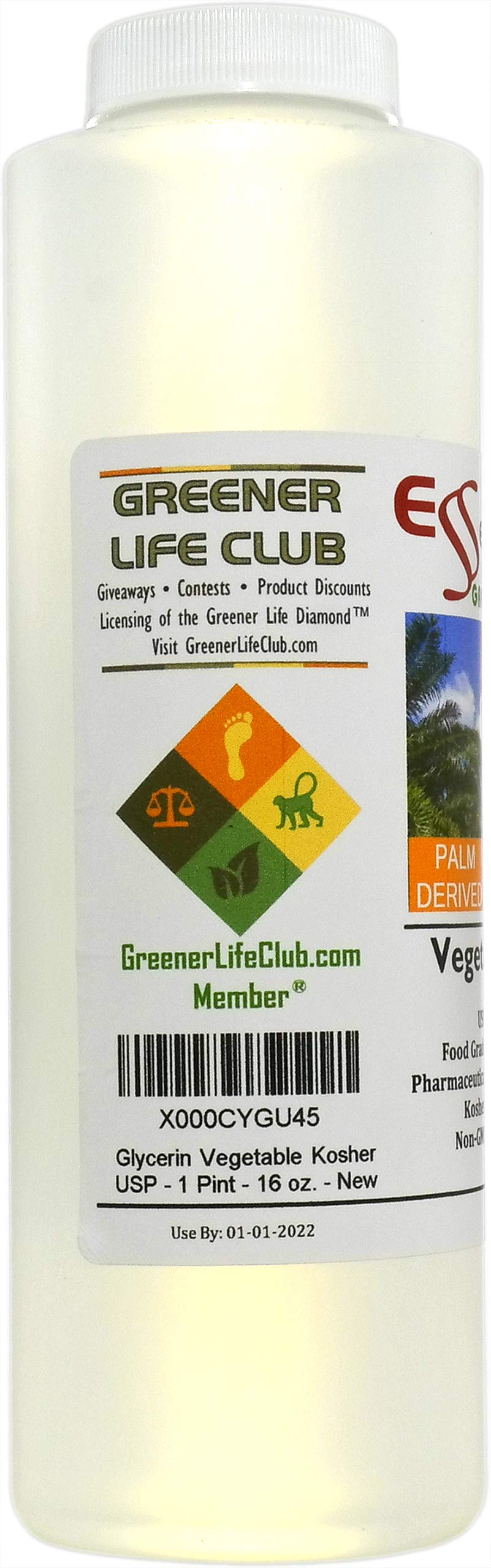 Essential Depot Vegetable Glycerin USP Pharmaceutical Grade - 1 Pint - image 5