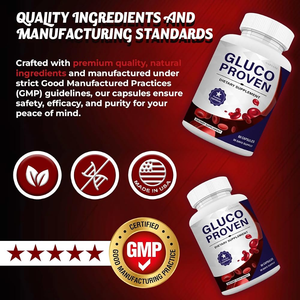 Garsani Gluco Proven Advanced Capsules - 120 Capsules - image 3