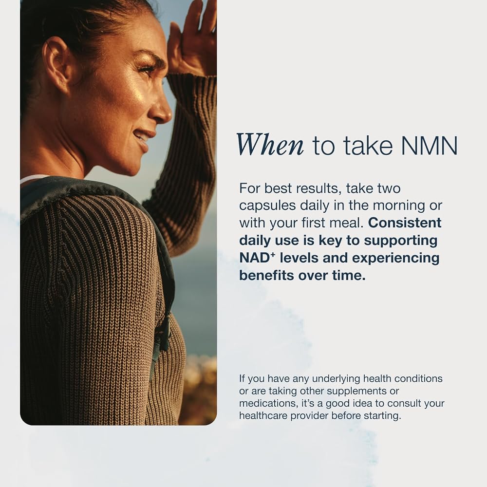 InfiniWell NMN Supplement with Resveratrol & Pterostilbene - 60 Capsules - image 5