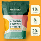 wellious Almond Protein Powder (Vanilla)