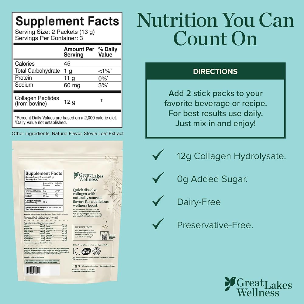 Great Lakes Wellness Advanced Wellness Collagen Collection