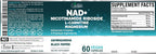 Organic Cadane Nicotinamide Riboside with L-Carnitine - 60 Capsules - image 4