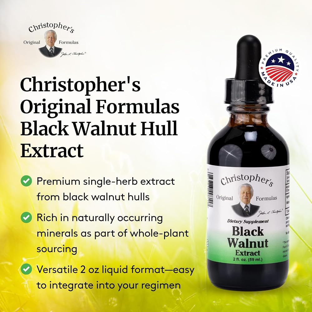 Christopher's Original Formulas Black Walnut Extract - 2 oz (Pack of 2) - image 4