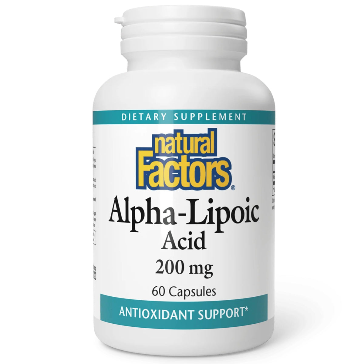 Natural Factors Alpha-Lipoic Acid 200 mg - 60 Capsules